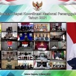 Bupati Karo Ikuti Rakornas Penanggulangan Bencana Tahun 2021 Secara Virtual