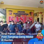 Viral Pamer Sajam, Polri Tangkap Geng Motor di Banten