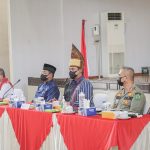 Bobby Nasution menggelar pertemuan dengan seluruh OPD dan Camat se- Kota Medan di Posko Satgas Covid-19 Kota Medan