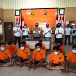 Sebanyak 11 orang pelaku kejahatan Narkotika diamankan Satres Narkoba Polres Labuhanb Batu dalam waktu sepekan. Mereka terlibat dalam peredaran narkoba jenis sabu di seputaran Kecamatan Bilah Hilir, Kabupaten Labuhanbatu