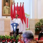 Presiden RI Joko Widodo (Jokowi) menerima perwakilan para ketua asosiasi di bidang ekonomi dan bisnis