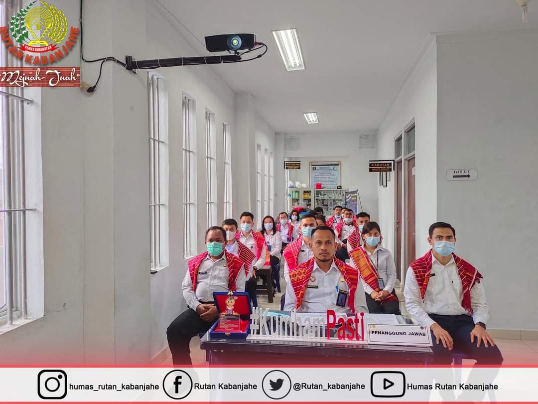 Rutan Kelas IIB Kabanjahe Kanwil Kemenkumham Sumut Ikuti Simulasi Desk Evaluasi Guna Meraih WBK