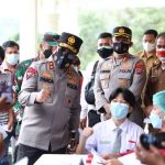 Kapolda Sumatera Utara beserta Ketua Umum Bhayangkari Daerah Sumatera Utara melaksanakan kunjungan kerja ke HKBP Pearaja Tarutung, Tapanuli Utara