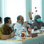 Wali Kota Tebing Tinggi Ir. H. Umar Zunaidi Hasibuan, M.M. menggelar rapat koordinasi penanganan Covid-19 Kota