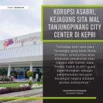 Kejaksaan Agung (Kejagung) resmi menyita satu pusat perbelanjaan bernama Tanjungpinang City Center (TTC) di Kota Tanjungpinang, Kepulauan Riau. Penyitaan tersebut terkait tersangka kasus dugaan korupsi PT. Asabri, Teddy Tjokrosaputro (TT)