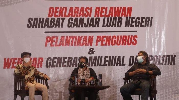 Relawan Sahabat Ganjar kembali melakukan deklarasi mendukung Ganjar Pranowo untuk maju sebagai calon presiden 2024