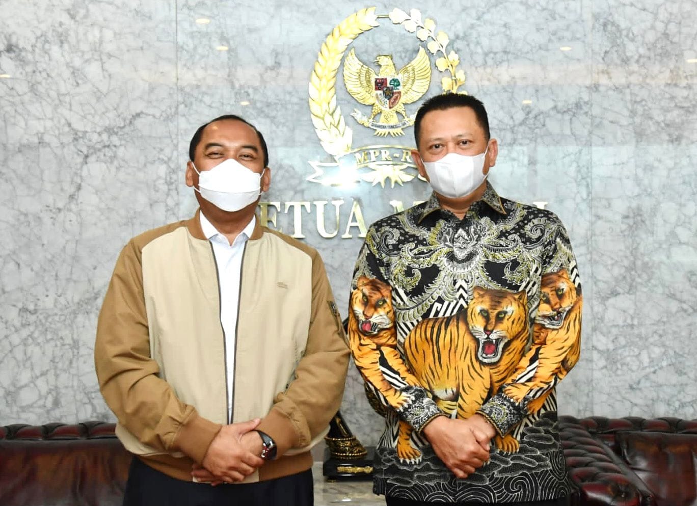 Ketua MPR RI Bambang Soesatyo mengapresiasi langkah Walikota Jakarta Barat Uus Kuswanto yang memberikan izin rekomendasi rencana renovasi/pembangunan Gereja Damai Kristus di Kampung Duri, Tambora, Jakarta Selatan.