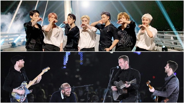 Lagu kolaborasi boyband K-Pop BTS dan grup band Coldplay akhirnya dirilis