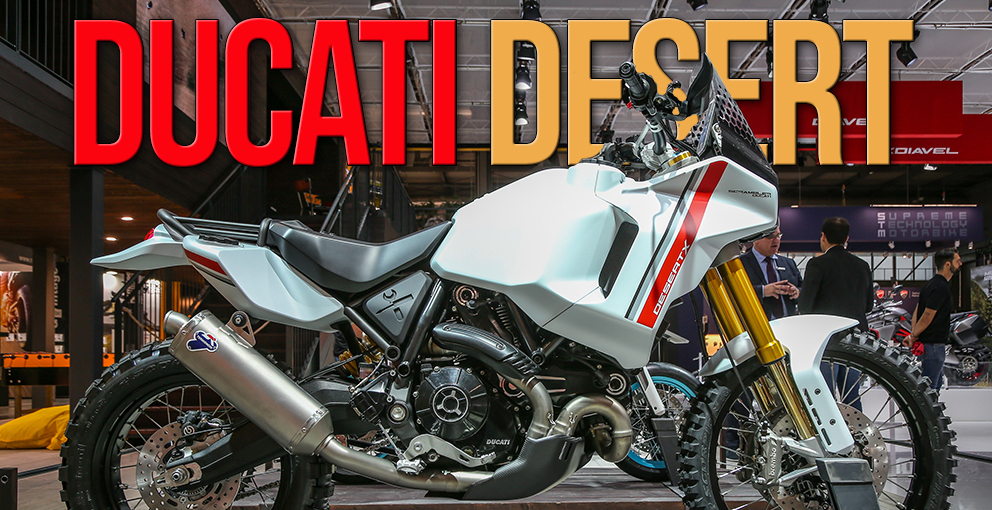 Ducati akan memperkenalkan motor petualang terbarunya yang cukup gahar, yakni New Ducati Desert X