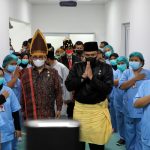 Wali Kota Medan Bobby Nasution meresmikan ruangan ICU Khusus Covid-19 di RSUD dr Pirngadi Medan