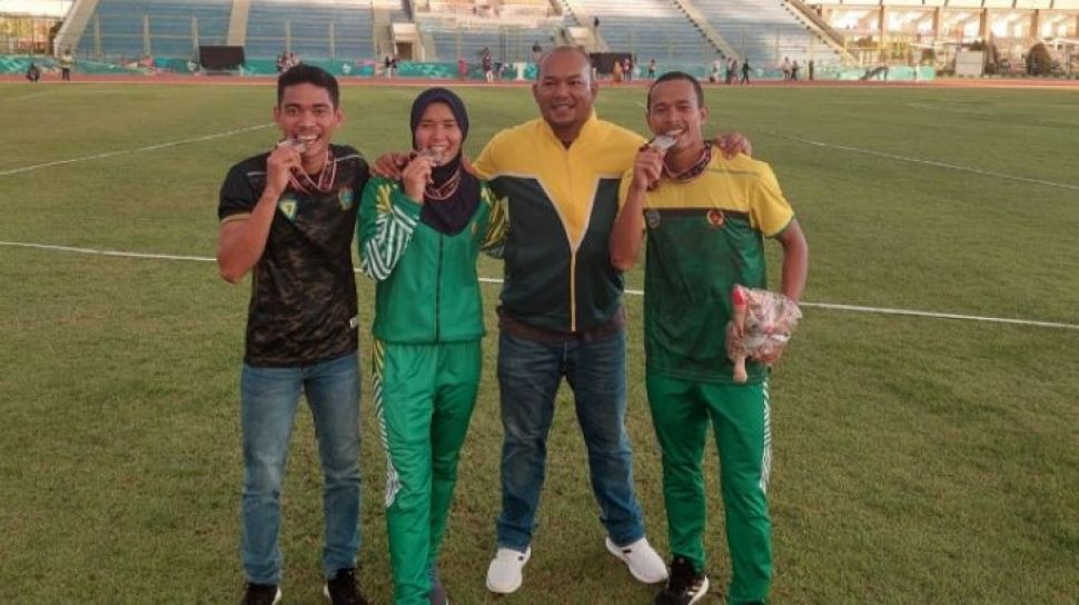 Kontingen Sumatera Utara (Sumut), berhasil menambah dua perak dari cabang atletik pada Pekan Olahraga Nasional (PON) XX Papua 2021, di Stadion Atletik Mimika, Minggu (10/10/2021).