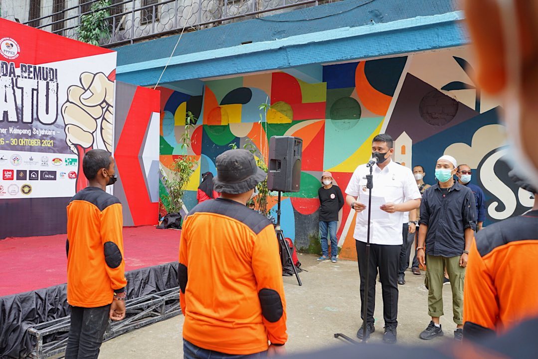 Festival Pemuda Pemudi Bersatu 26 - 30 Oktober: Bobby Nasution Dukung Keinginan Masyarakat Kampung Sejahtera