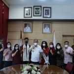 Wakil Bupati Samosir Terima Audiensi Putra Putri Kebudayaan Nusantara Sumatera Utara 2021