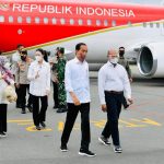 Presiden Joko Widodo (Jokowi) didampingi Ibu Negara Iriana Joko Widodo bertolak ke Nusa Tenggara Timur pada Kamis (14/10/2021).