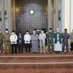 Pemerintah Kabupaten Asahan Peringati Maulid Nabi Muhammad SAW 1443 H di Masjid Agung H. Achmad Bakrie Kisaran, Selasa (19/10/2021).