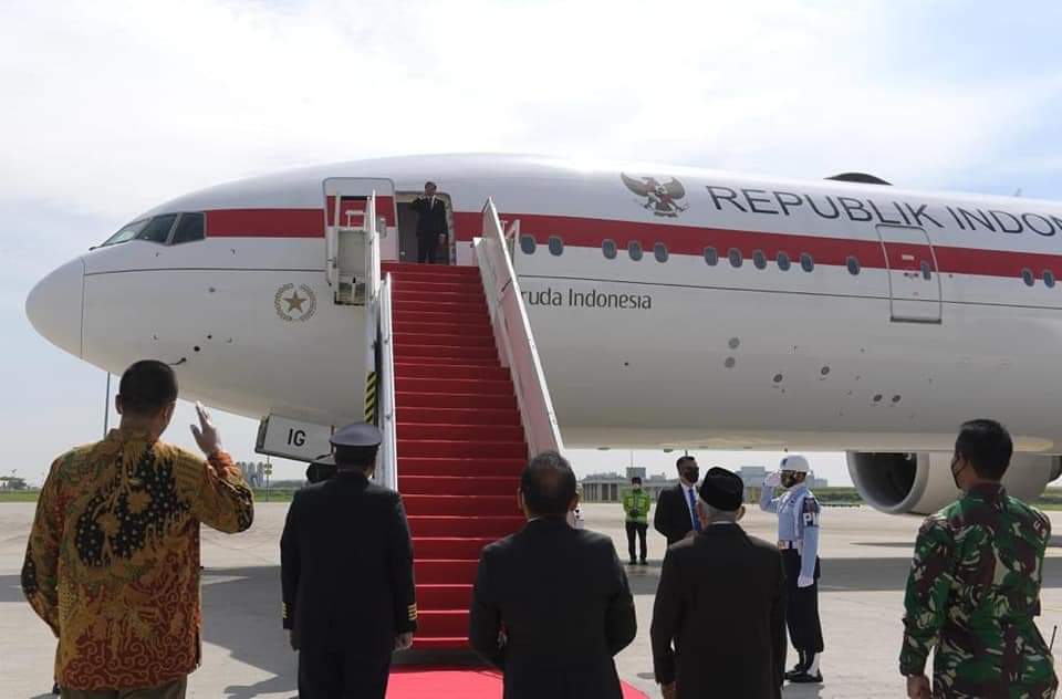 Presiden RI Joko Widodo (Jokowi), Jumat (29/10/2021), bertolak menuju Roma, Italia, dalam rangka menghadiri Konferensi Tingkat Tinggi (KTT) Group of Twenty (G20). 