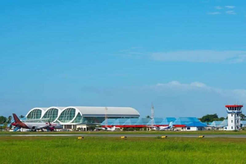 Mengawali kunjungan kerjanya ke Kabupaten Merauke, Papua, Presiden RI Joko Widodo (Jokowi) meresmikan Terminal Baru Bandar Udara (Bandara) Mopah, Minggu (03/10/2021) pagi.