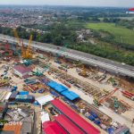 Progres pembangunan Proyek Kereta Cepat Jakarta-Bandung (KCJB) saat ini akan mulai memasuki tahapan persiapan operasi