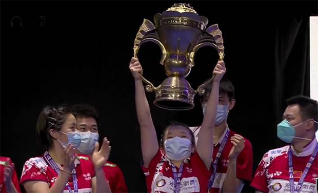 Tim China juara Piala Sudirman 2021 setelah mengalahkan Jepang 3-1 pada laga final di Energia Areena, Minggu (3/10/2021) malam.