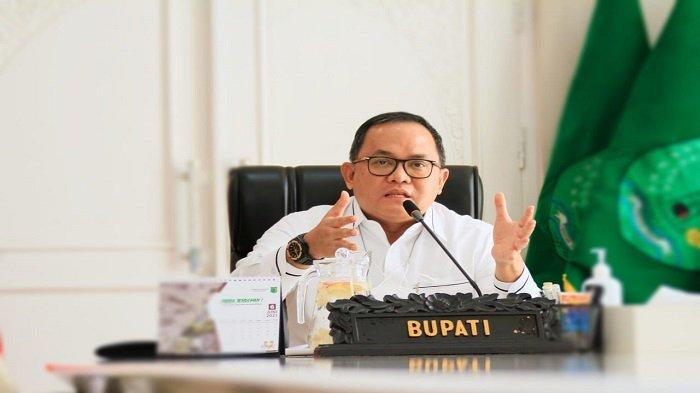 Bupati Musi Banyuasin Dodi Reza Alex Noerdin terjaring operasi tangkap tangan (OTT) tim penindakan Komisi Pemberantasan Korupsi (KPK)