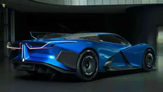 Perusahaan start-up otomotif China meluncurkan prototype hypercar listrik dengan tenaga yang brutal