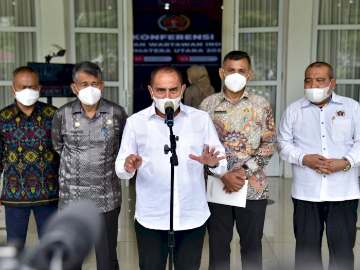Gubernur Sumatera Utara, Edy Rahmayadi membuka secara resmi Konferensi Persatuan Wartawan Indonesia (PWI) Sumut