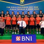 PT Bank Negara Indonesia (Persero) Tbk atau BNI berada di balik kemenangan Tim Indonesia dalam laga perdana Piala Thomas dan Uber 2020 yang berlangsung di Denmark, Sabtu dan Minggu, 9 – 10 Oktober 2021