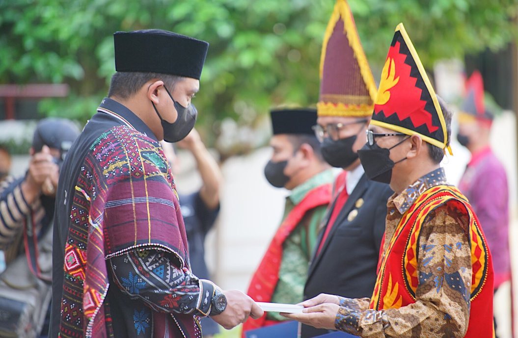 Wali Kota Medan, Bobby Nasution melantik pejabat Pimpinan Tinggi Pratama dan Pejabat Administrator  di lingkungan Pemko Medan