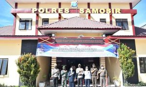 Bupati Samosir Hadiri Apel Gelar Pasukan Operasi Kepolisian Mandiri