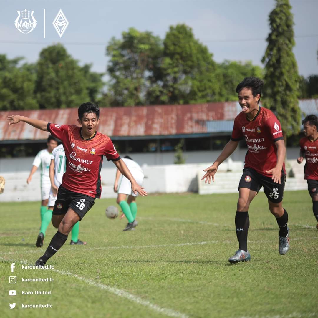 Bungkam Victory Dairi, Karo United FC Kokoh di Puncak Klasemen Group E Liga 3 PSSI Sumut