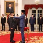 Jenderal TNI Dudung Abdurachman secara resmi dilantik menjadi Kepala Staf Angkatan Darat (Kasad) oleh Presiden RI Joko Widodo di Istana Negara, Jakarta, Rabu (17/11/2021).