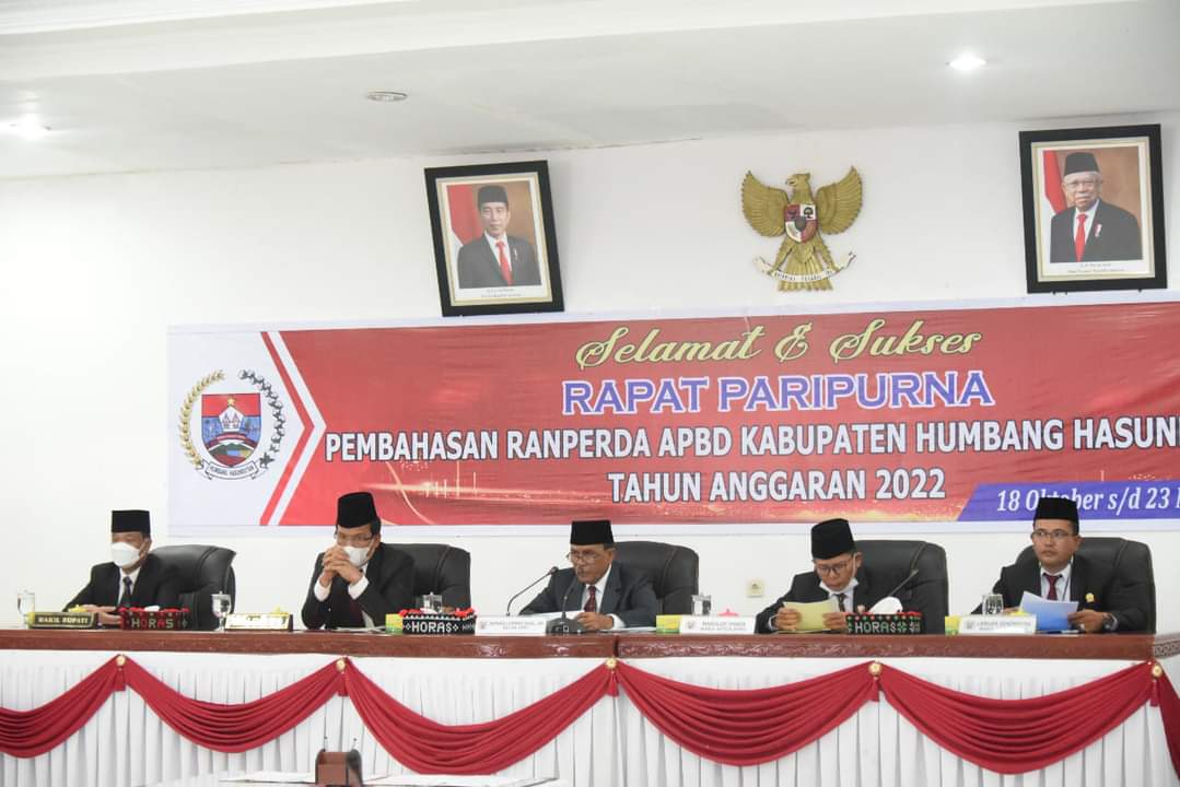 Bupati dan DPRD Tandatangani Persetujuan RAPBD Humbahas 2022 Rp 1 Triliun Lebih