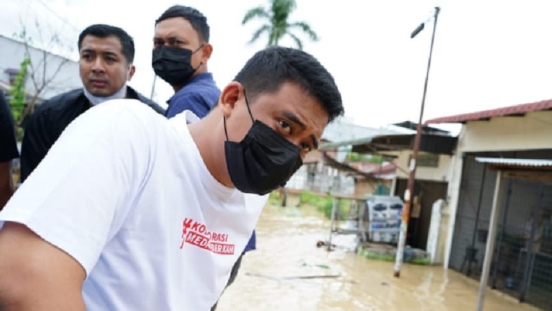 Medan Dikepung Banjir, Bobby Nasution Minta Maaf