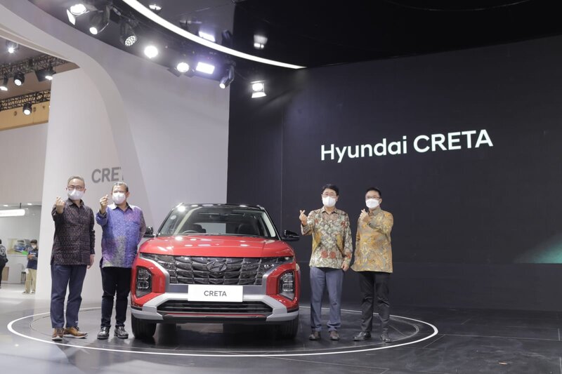 PT Hyundai Motors Indonesia Kamis (11/11/2021) meluncurkan Hyundai CRETA, lini SUV terbaru pada pergelaran Gaikindo Indonesia International Auto Show (GIIAS) 2021.