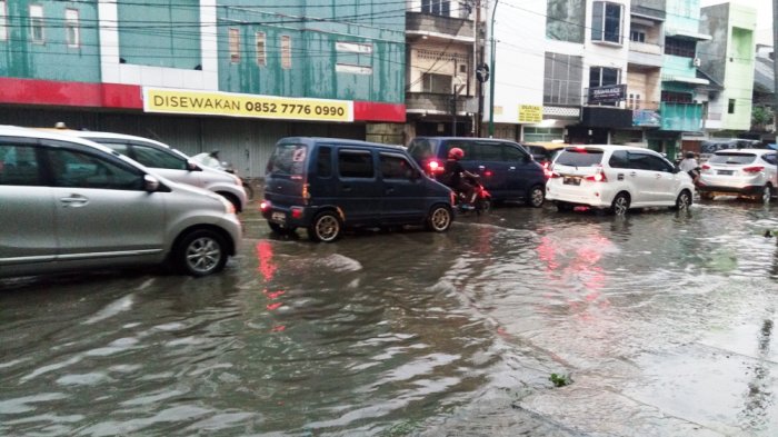 Banjir di Parang Tiga Padang Bulan, Warga Minta Perhatian Pemko Medan