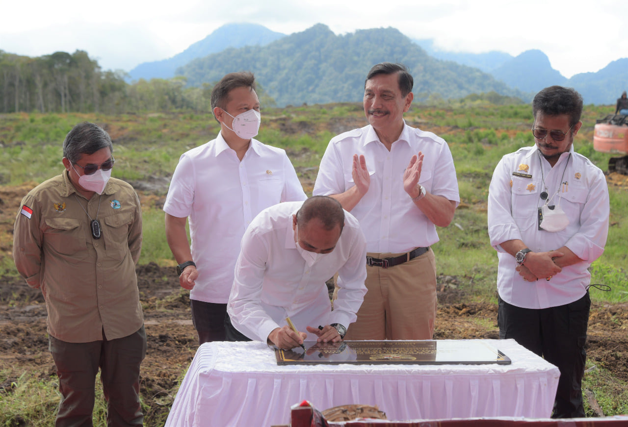 3 Menteri dan Gubernur Sumut Hadiri Peletakan Batu Pertama Pembangun Taman Sains Teknologi Herbal dan Hortikultura Seluas 500 Hektar di Humbahas