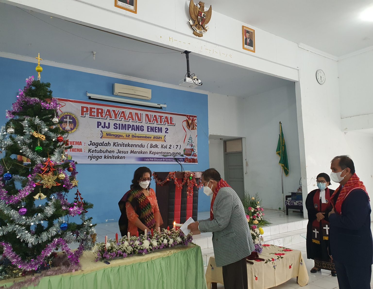 Natal Pjj Gbkp Simpang Enam Dua Kabanjahe Pdt Elitawati Br Sembiring