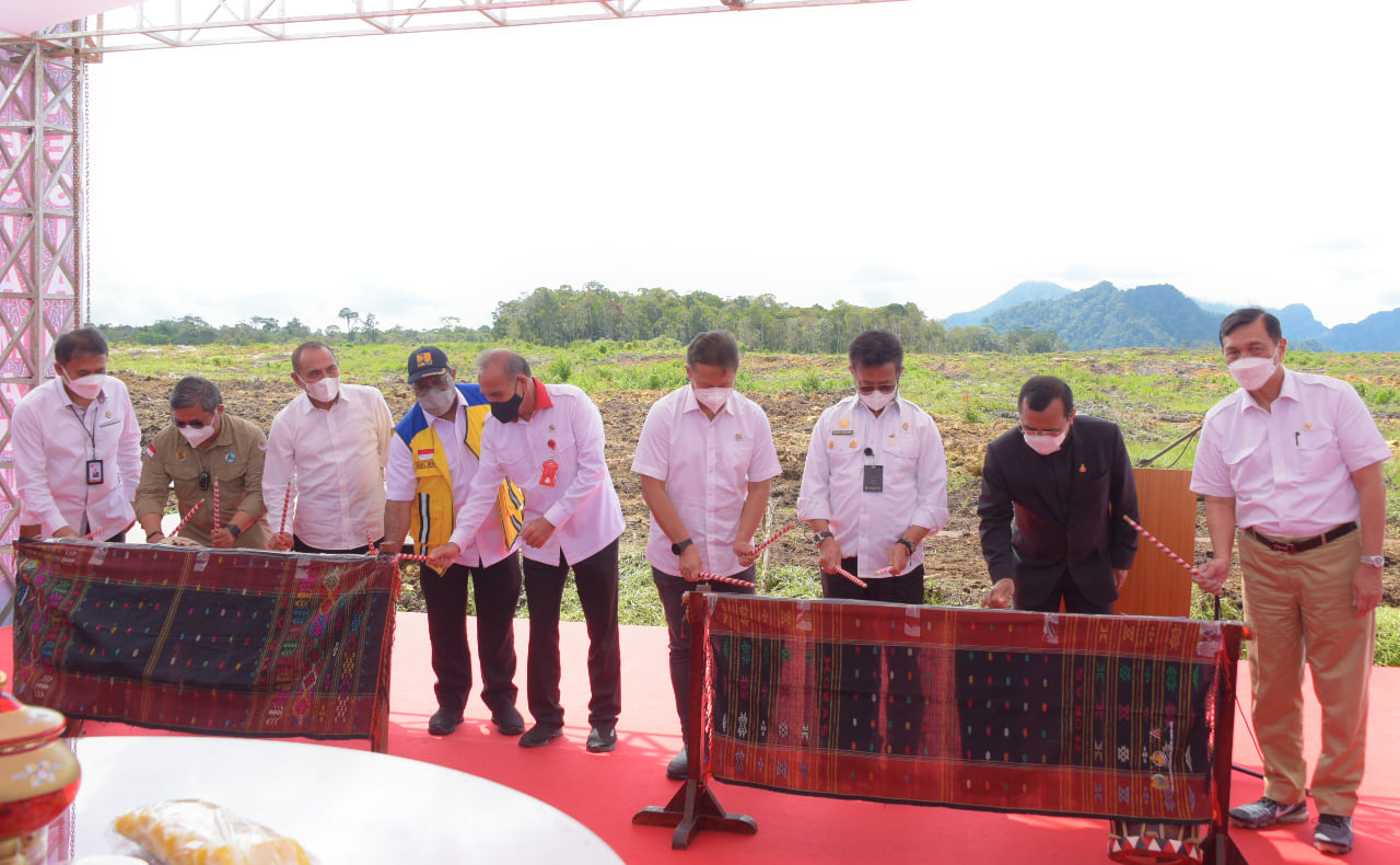 3 Menteri dan Gubernur Sumut Hadiri Peletakan Batu Pertama Pembangun Taman Sains Teknologi Herbal dan Hortikultura Seluas 500 Hektar di Humbahas