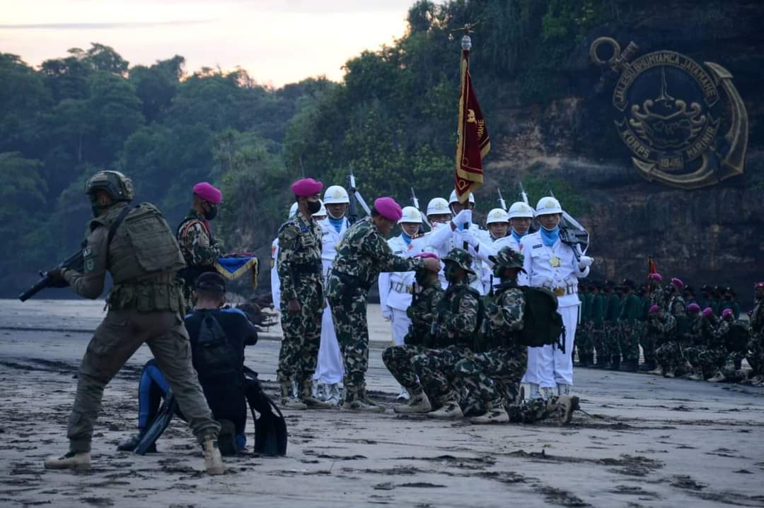 Kasal: “Marinir Garda Terdepan Dan Benteng Terakhir Membela Dan Mempertahankan NKRI"