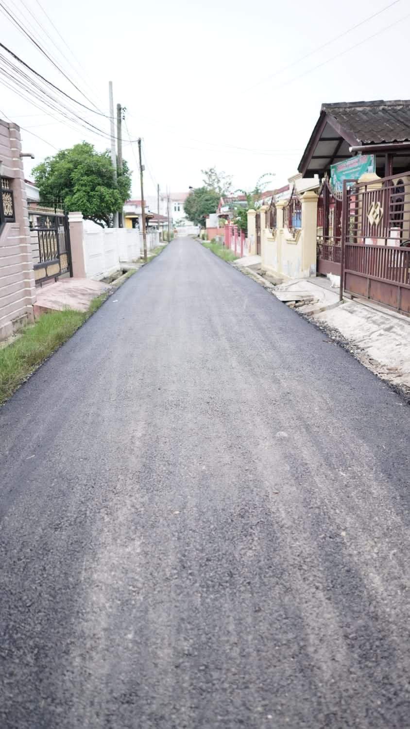 Plt Wali Kota Tanjungbalai Tinjau 3 Proyek Infrastruktur Jalan 