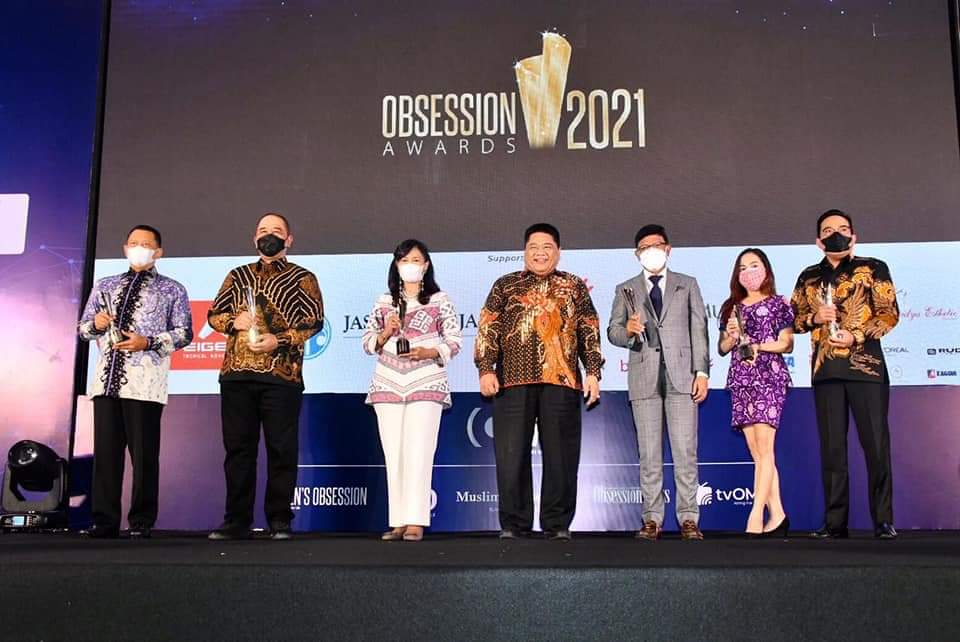 Ketua MPR RI Bambang Soesatyo kembali mendapatkan penghargaan Best Institutional Leaders untuk kedua kalinya sejak 2020 dalam ajang Obsession Awards 2021.