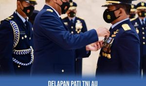 8 Pati Terima Bintang Swa Bhuwana Paksa Pratama dari KASAU TNI