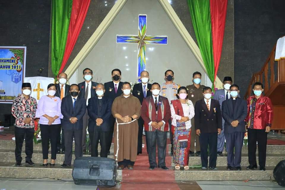 Natal Bersama Pemerintah dan Masyarakat Samosir, Bupati: “Natal Membawa Suka Cita dan Perubahan yang Lebih Baik"