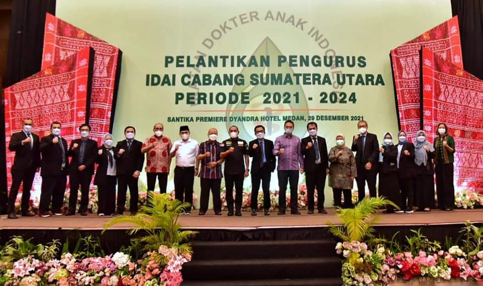 Pengurusan IDAI Sumut Dilantik, Gubernur Edy Rahmayadi Inginkan Kalobarasi Atasi Stunting di Sumut