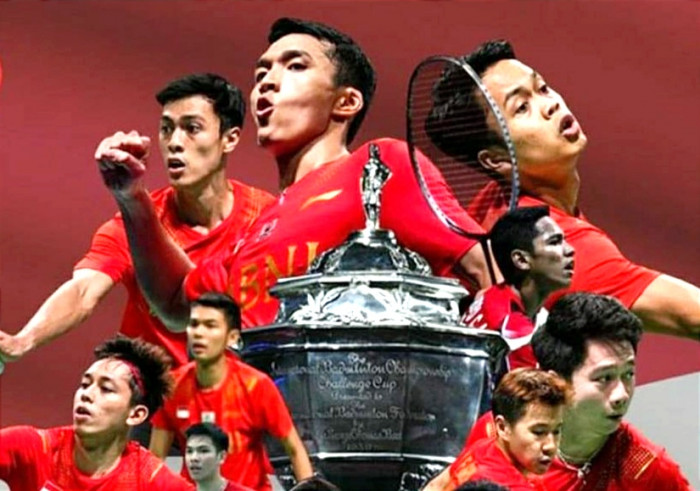 Tim Piala Thomas Indonesia resmi mendapatkan guyuran bonus dari pemerintah. Total bonus berjumlah Rp 10 miliar.