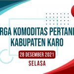 Daftar Harga Komoditas Pertanian Kabupaten Karo, 28 Desember 2021