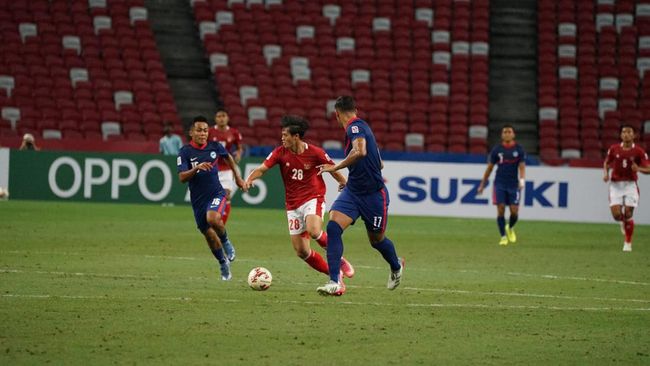 Bungkam Singapura, Indonesia ke Final Piala AFF Usai Drama 3 Kartu Merah
