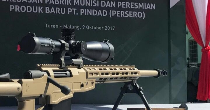 Senjata Sniper Buatan Indonesia Ini Bikin Geger Dunia
