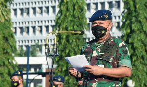 Kepala Staf Angkatan Udara (Kasau) Marsekal TNI Fadjar Prasetyo, S.E., M.P.P., memberikan apresiasi kepada seluruh prajurit TNI AU atas capaian zero accident, tahun 2021.