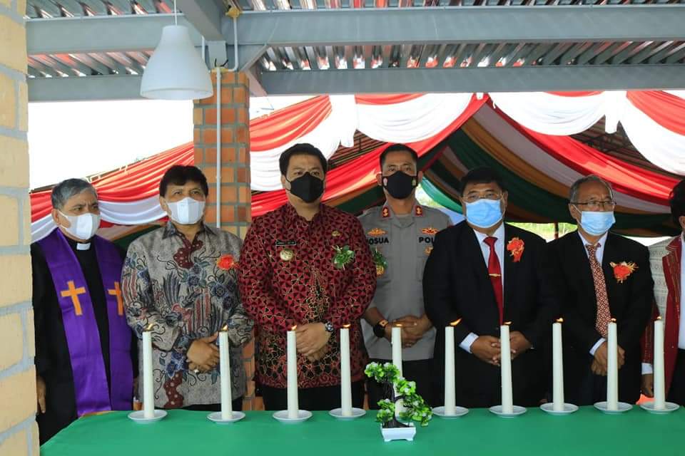 Bupati Samosir Hadiri Perayaan Natal Nasional Komite Masyarakat Danau Toba Tahun 2022